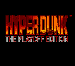 Hyper Dunk - The Playoff Edition [Model T-95083] screenshot