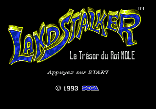 Landstalker - Le Trésor du Roi Nole [Model 1353-09] screenshot