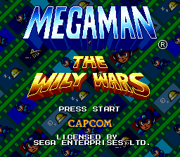Mega Man - The Wily Wars [Model T-2046-50] screenshot