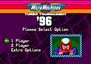 Micro Machines - Turbo Tournament '96 [Model T-120126-50] screenshot