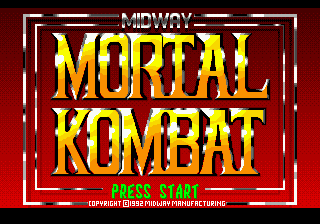 Mortal Kombat [Model T-81186-50] screenshot