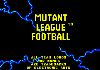 Mutant League Football [Model EM20018] screenshot