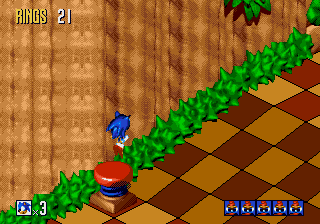 Sonic 3D - Flickies' Island [Model MK-1844-50] screenshot