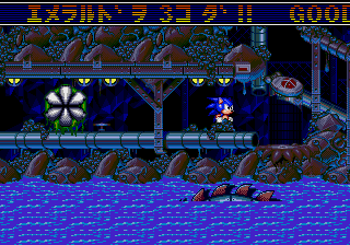 Sonic Spinball [Model G-4112] screenshot