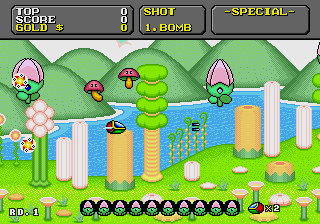 Super Fantasy Zone screenshot