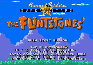 The Flintstones [Model 670-3354-50] screenshot