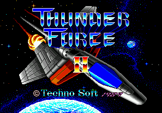 Thunder Force II MD [Model T-18013] screenshot