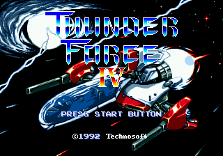 Thunder Force IV [Model T-18063] screenshot