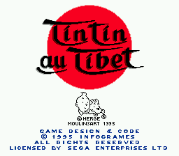 Tintin au Tibet [Model T-151036-05] screenshot