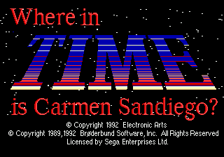Where in the World Is Carmen Sandiego? [Model 046690] screenshot