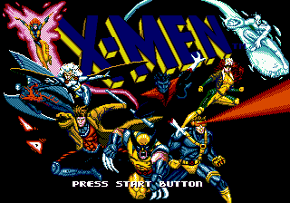 X-Men [Model 670-2482-50] screenshot
