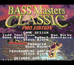 BASS Masters Classic - Pro Edition [Model T-100116] screenshot