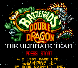 Battletoads & Double Dragon - The Ultimate Team [Model T-97066] screenshot
