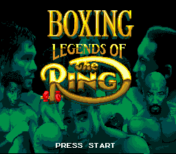 Boxing Legends of the Ring [Model T-107026] screenshot
