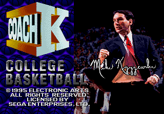 Coach K College Basketball [Model 7521] screenshot