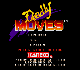 Deadly Moves [Model T-33046] screenshot