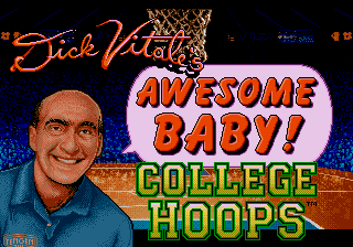 Dick Vitale's Awesome, Baby! College Hoops [Model T-48236] screenshot