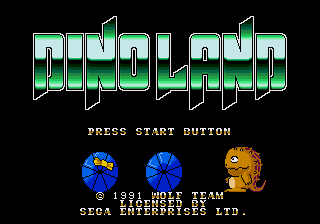Dino Land [Model T-49076] screenshot