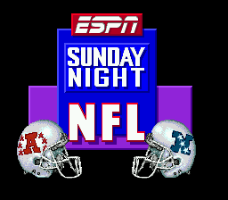 ESPN Sunday Night NFL [Model T-93046] screenshot
