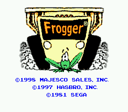Frogger [Model 1139] screenshot