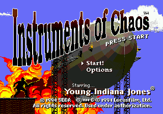 Instruments of Chaos Starring Young Indiana Jones screenshot