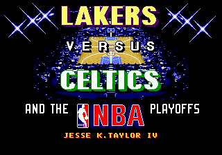 Lakers versus Celtics and the NBA Playoffs [Model 7004] screenshot