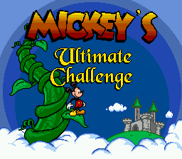 Mickey's Ultimate Challenge screenshot