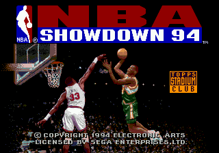 NBA Showdown '94 screenshot