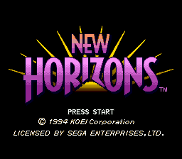 New Horizons [Model T-76128] screenshot
