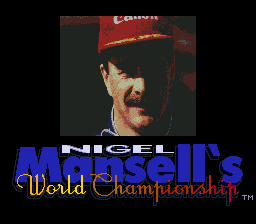Nigel Mansell's World Championship Racing [Model T-83066] screenshot