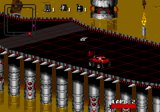 Rock n' Roll Racing screenshot