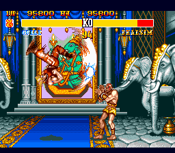 Street Fighter II' - Special Champion Edition [Model T-12016] screenshot