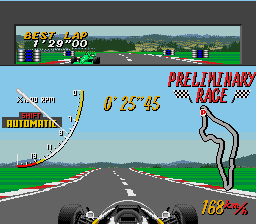 Super Monaco GP [Model 1107] screenshot