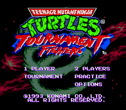 Teenage Mutant Ninja Turtles - Tournament Fighters screenshot