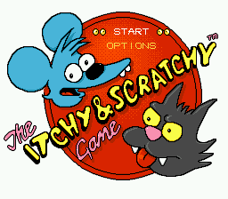 The Itchy & Scratchy Game screenshot