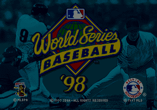 World Series Baseball '98 [Model 1244] screenshot