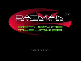 Batman of the Future - Return of the Joker screenshot