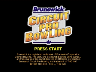 Brunswick Circuit Pro Bowling [Model NUS-NOWE-USA] screenshot