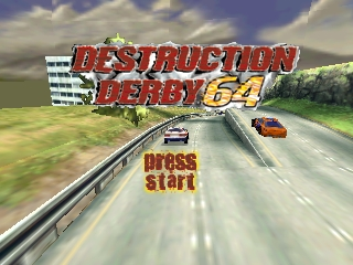 Destruction Derby 64 screenshot