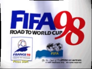FIFA 98 - Road to World Cup [Model NUS-N8IE-USA] screenshot