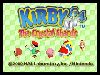 Kirby 64 - The Crystal Shards [Model NUS-NK4E-USA] screenshot