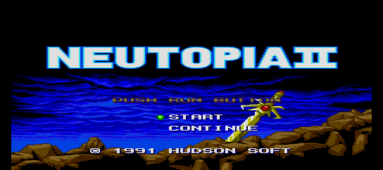 Neutopia II [Model HC91047] screenshot