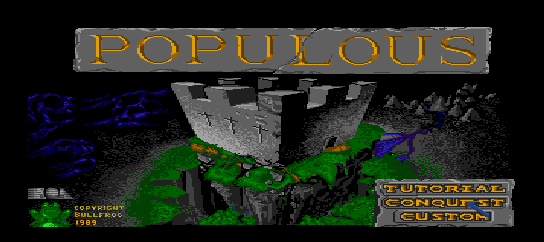Populous [Model HC91041] screenshot