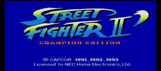Street Fighter II' - Champion Edition [Model HE93002] screenshot