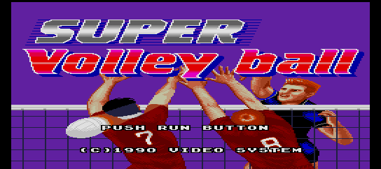 Super Volleyball [Model VS-90002] screenshot