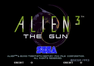 Alien³ - The Gun Alien³ - The Gun screenshot