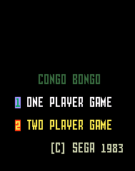 Congo Bongo [Model 006-06] screenshot
