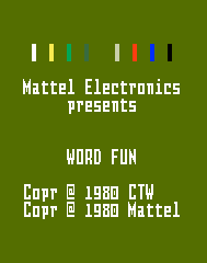 Electric Company - Word Fun [Model 1122] screenshot