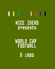 World Cup Football [Model 8100] screenshot