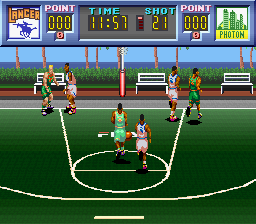 Dream Basketball - Dunk & Hoop [Model SHVC-ADBJ-JPN] screenshot